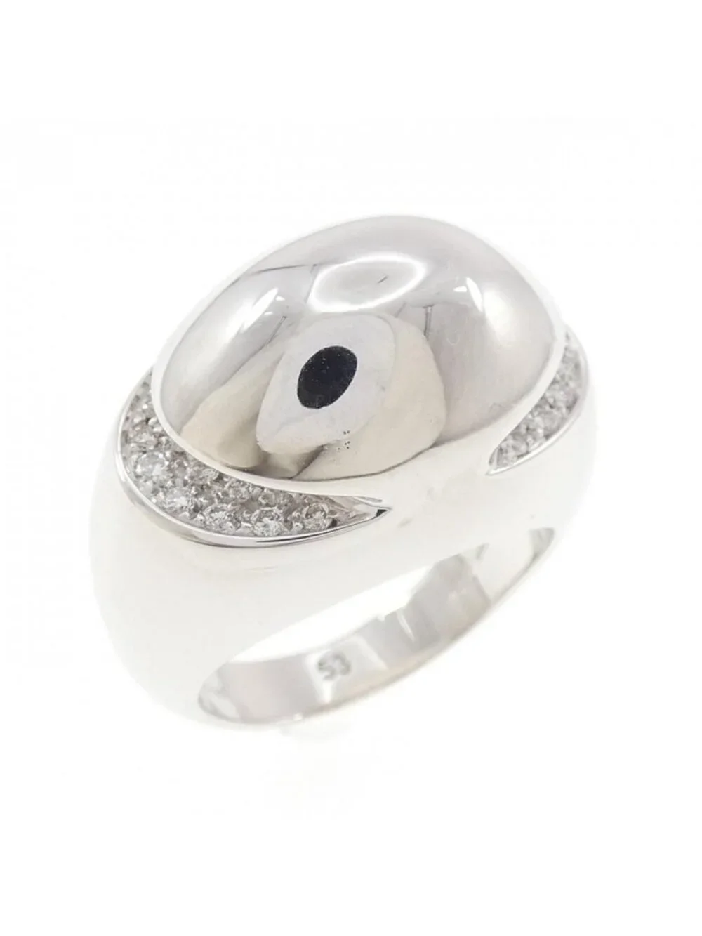 Bvlgari Cabochon Ring Beige